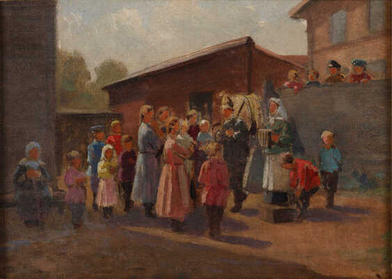 Дмитриев-Оренбургский Николай Дмитриевич. Встреча солдата 